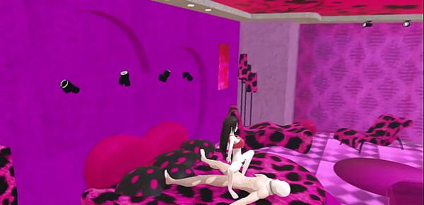  Marceline the vampire dancing in her room and grinding on a dick
